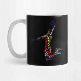 BASKET JUMP SHOT SILLHOUETTE Mug